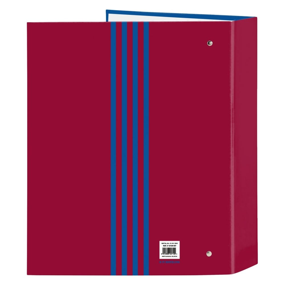 Ringbuch F.C. Barcelona M657 Granatrot Marineblau A4 27 x 33 x 6 cm