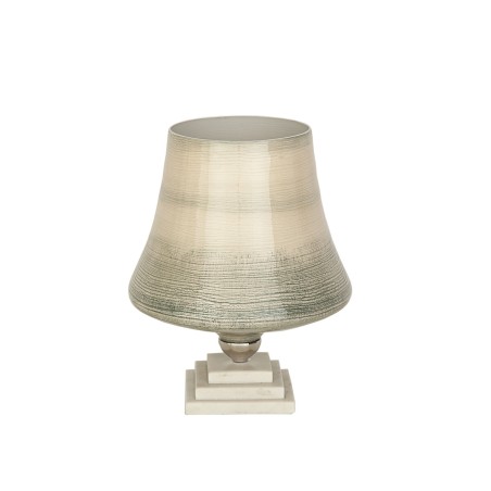 Vase Romimex Beige Gris verre Marbre 26 x 34 x 26 cm