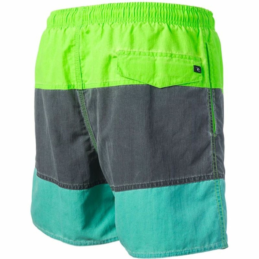 Herren Badehose Rip Curl Volley Aggrosection 16 Boards  Zitronengrün