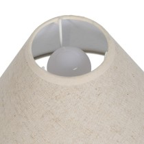 Tischlampe Beige Grau 60 W 220-240 V 20 x 20 x 34 cm