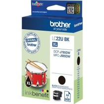 Original Ink Cartridge Brother LC-22UBK Black