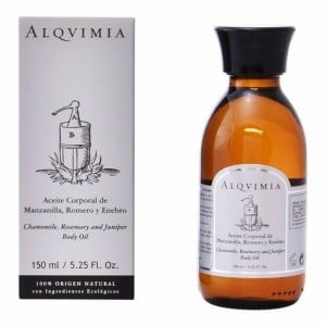 Huile corporelle Alqvimia Camomille Genèvrier Romarin (150 ml)