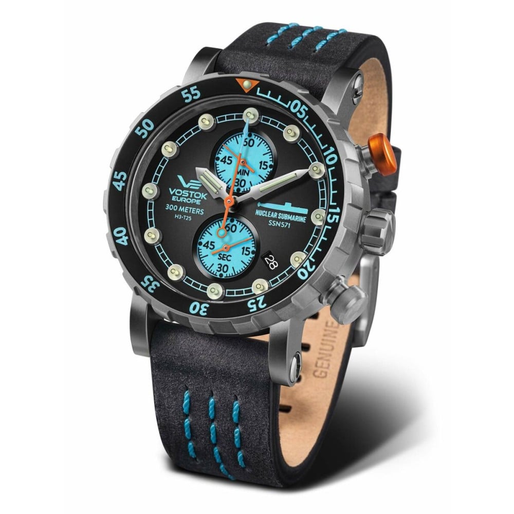 Men's Watch Vostok Black Grey