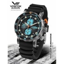 Men's Watch Vostok Black Grey