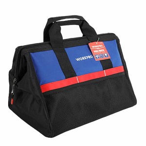 Werkzeugtasche Workpro 32 x 21 x 23 cm Reißverschluss