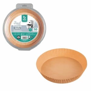 Papier für Heißluftfritteuse Best Products Green 730227 Ø 20 cm rund 50 Stück