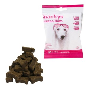 Snack pour chiens Gloria Jambon (30 x 75 g)