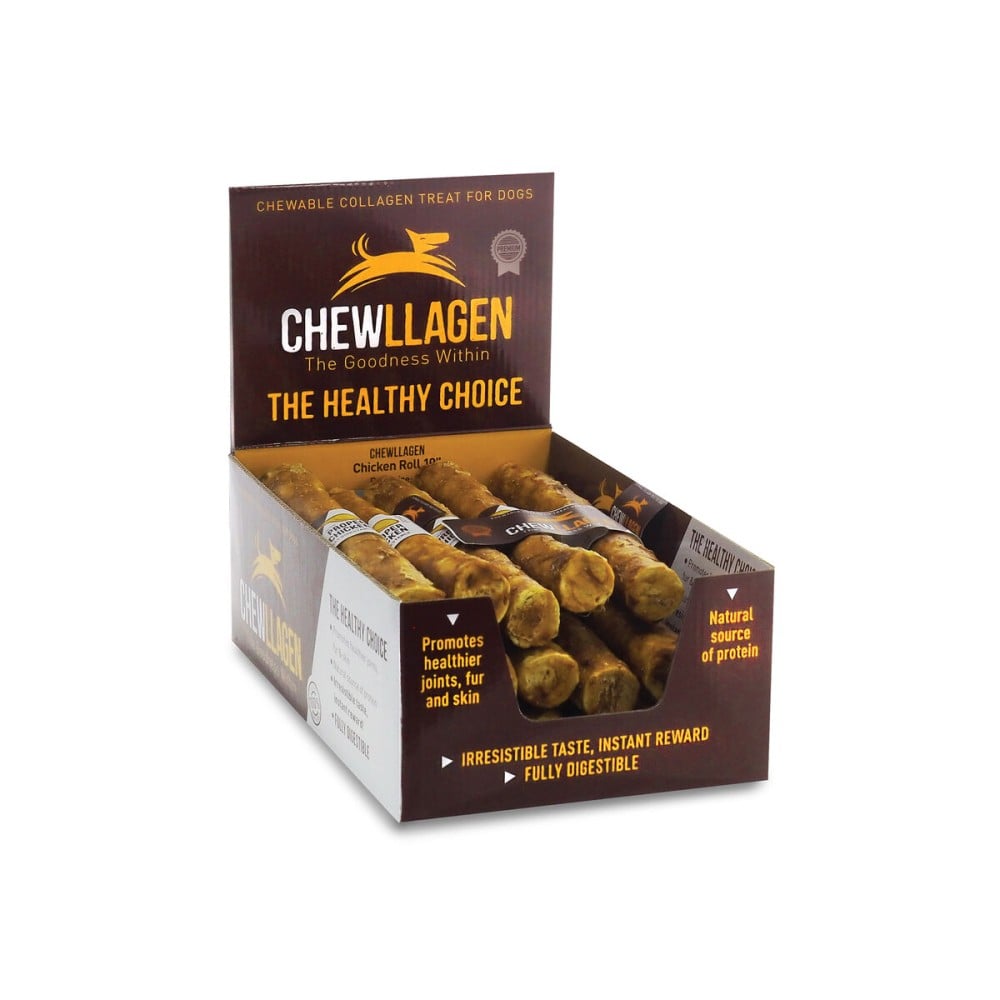 Snack pour chiens Chewllagen Poulet 15 Unités