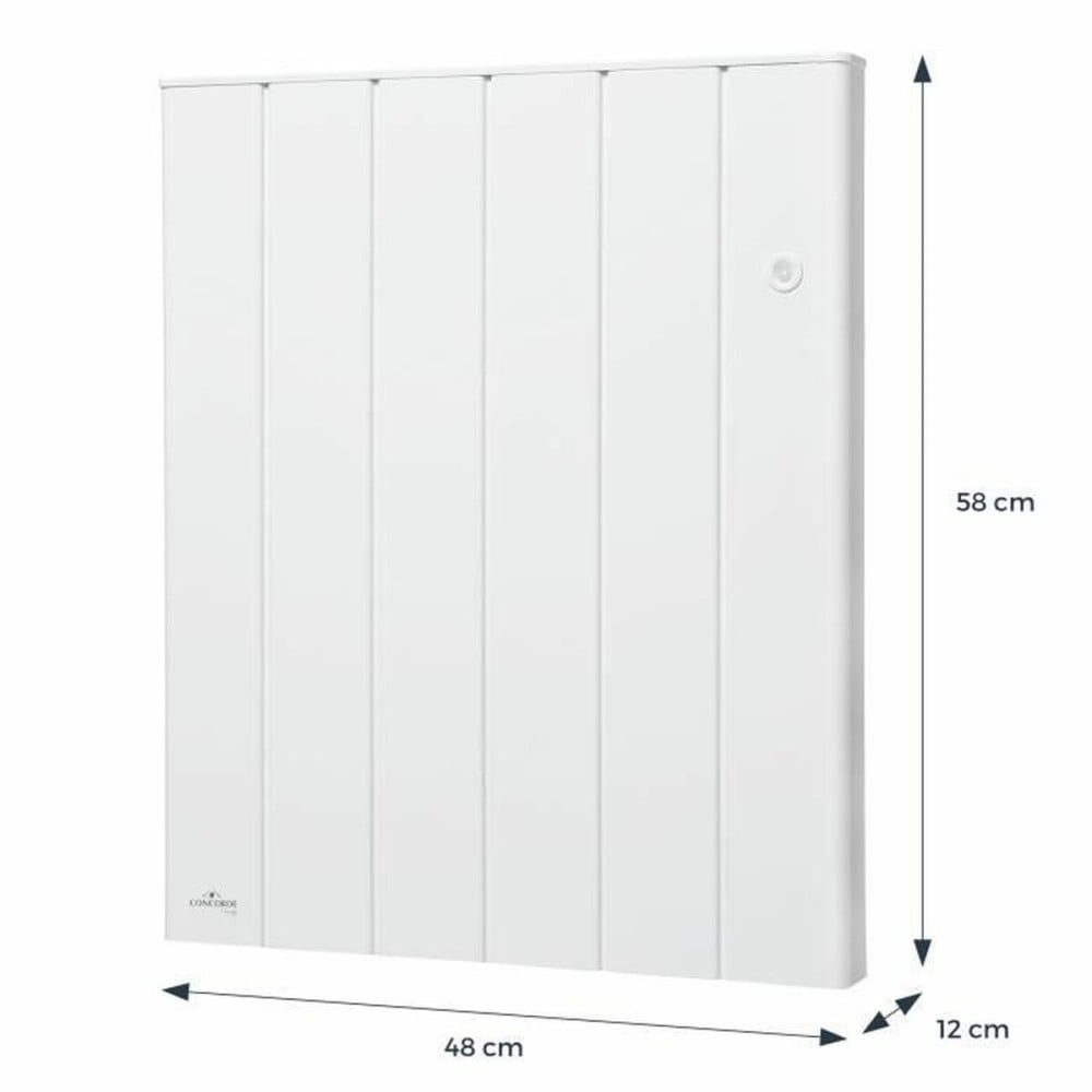 Radiateur CONCORDE Arkadi Plus Blanc 1000 W