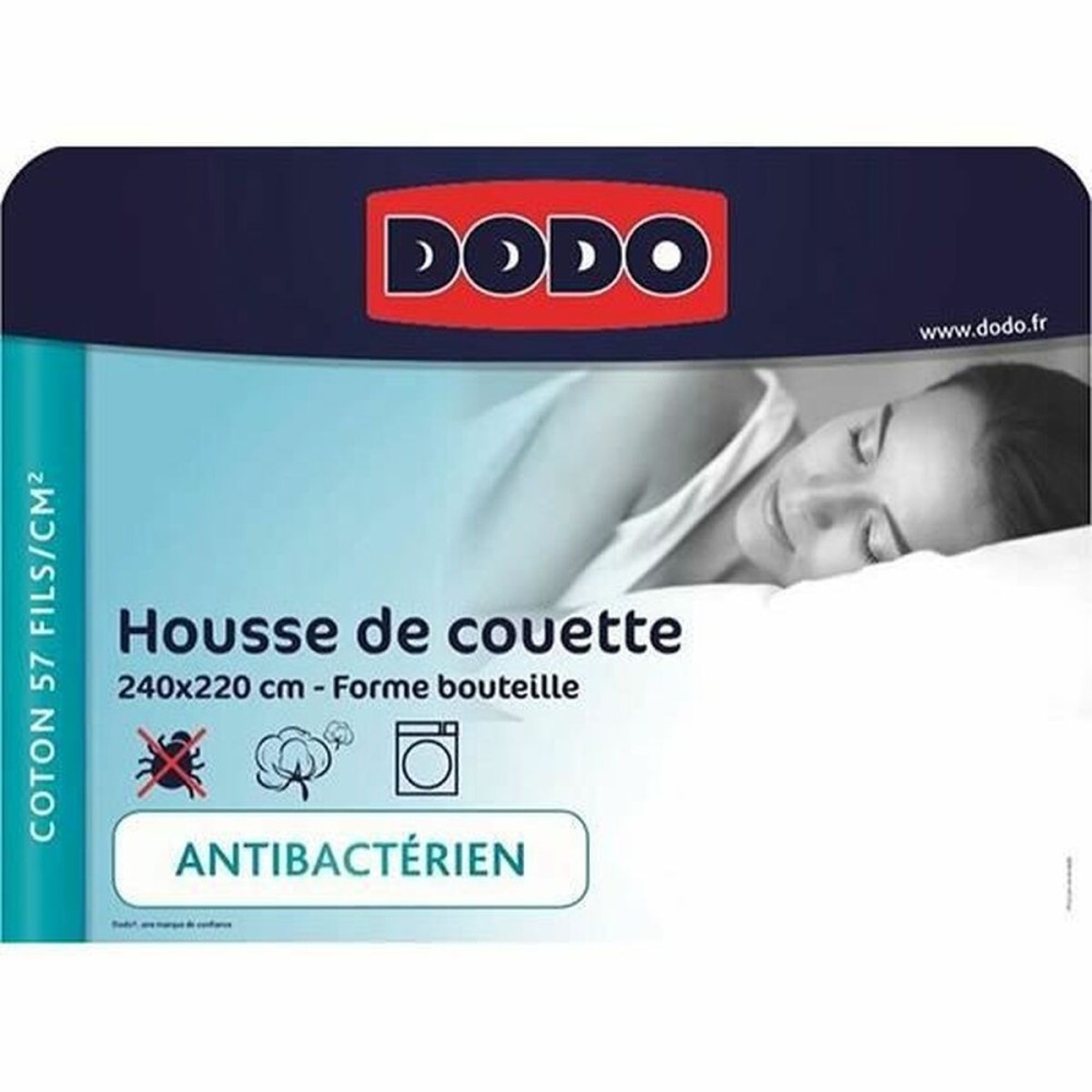 Bettdeckenbezug DODO Antibacterial  Weiß 220 x 240 cm 240 x 220 cm