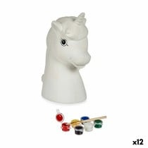 Paint Your Own Money Box Pincello 87697 Ceramic Unicorn 10 x 14,5 x 8,5 cm (12 Units)