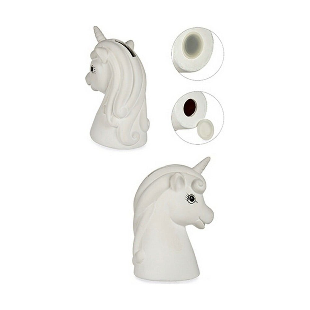 Paint Your Own Money Box Pincello 87697 Ceramic Unicorn 10 x 14,5 x 8,5 cm (12 Units)