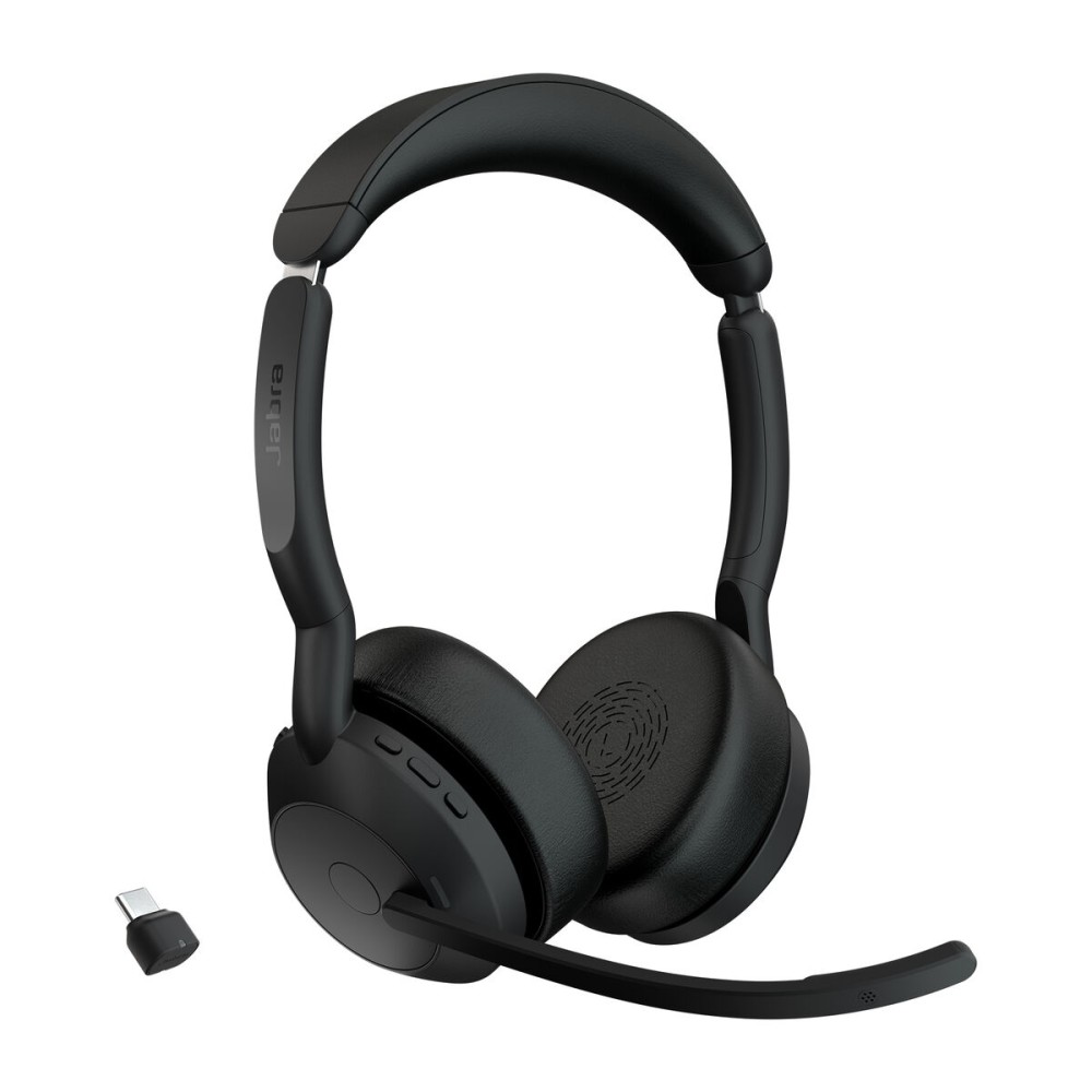 Casques avec Microphone Jabra 25599-989-899 Noir