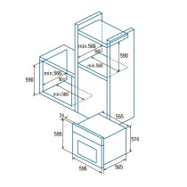 Four Cata MRA 7108 WH 60 L