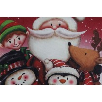 Cushion DKD Home Decor Christmas Multicolour Polyester 40 x 10 x 40 cm (2 Units)