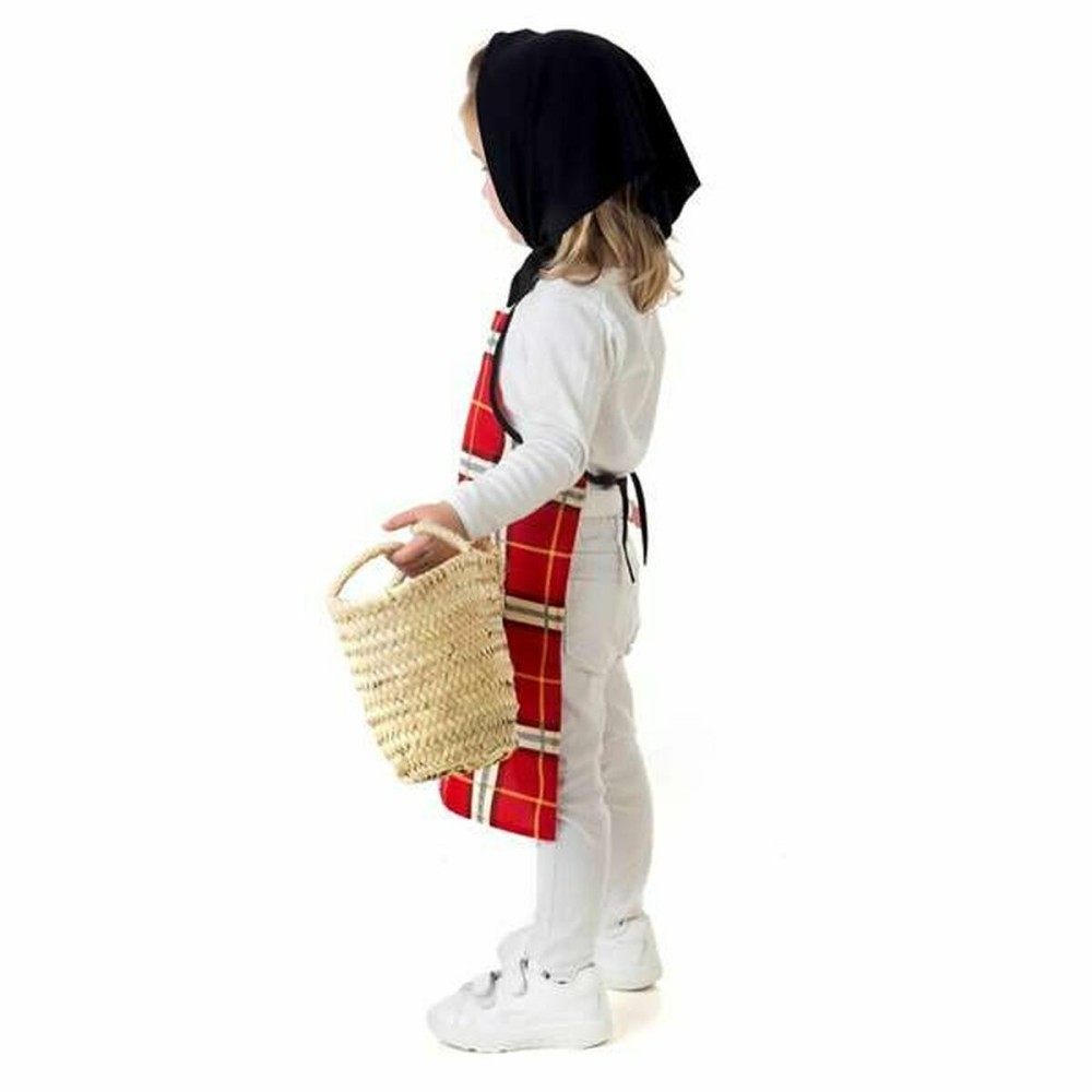 Costume for Children Chesnut seller 2 Pieces Red Black