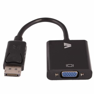 Adaptateur DisplayPort vers VGA V7 CBLDPVGA-1N Noir