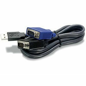 Kabel KVM Trendnet TK-CU06              Schwarz 1.8 m