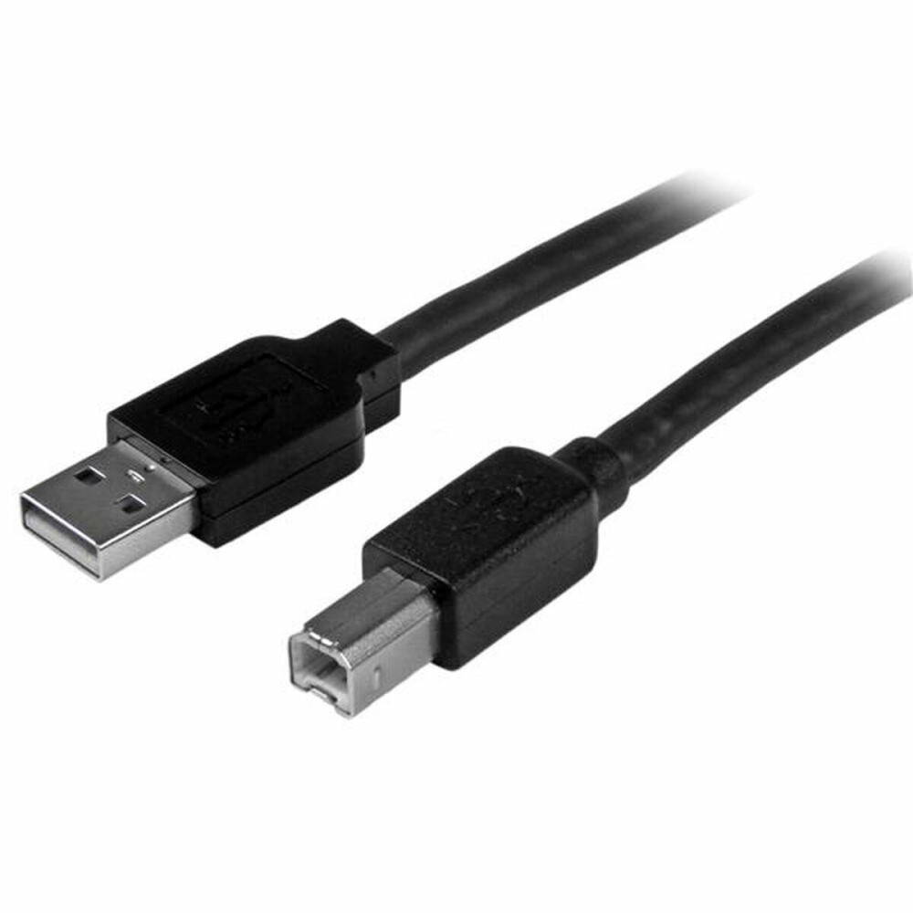 USB-Kabel Startech USB2HAB50AC          Schwarz Aluminium