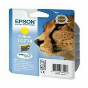 Original Tintenpatrone Epson T0714 Gelb