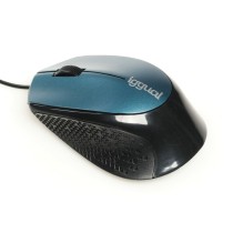 Souris iggual COM-ERGONOMIC-R 800 dpi Bleu Noir/Bleu