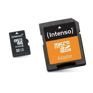 Carte Mémoire Micro SD avec Adaptateur INTENSO 3413480 32 GB 32 GB