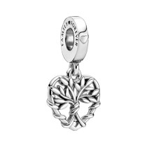 Charms für Damen Pandora HEART FAMILY TREE DANGLE CHARM