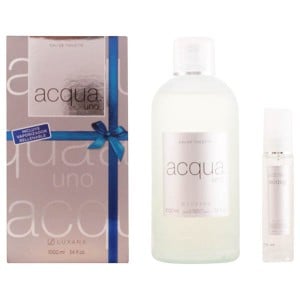 Set de Parfum Femme Acqua Uno Luxana (2 pcs)