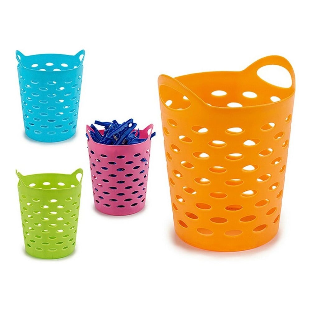 Multi-purpose basket 8430852308030 Blue Pink Orange Yellow Plastic 14 x 17 x 14 cm