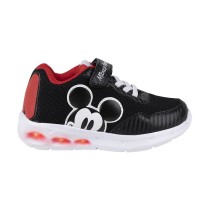 Turnschuhe mit LED Mickey Mouse Schwarz