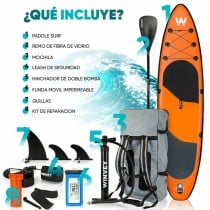 Inflatable Paddle Surf Board with Accessories Winvey SUP-O Orange