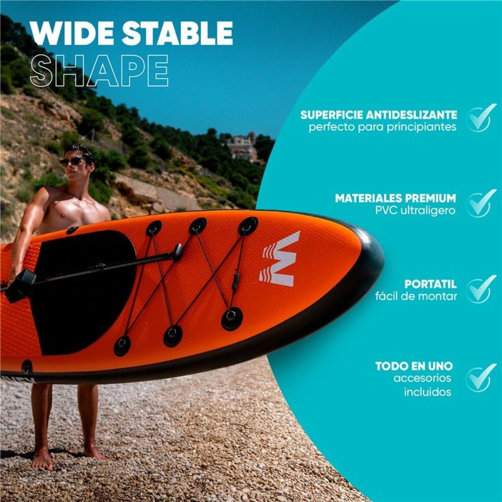 Inflatable Paddle Surf Board with Accessories Winvey SUP-O Orange