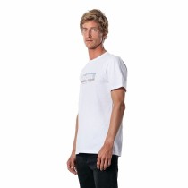 Herren Kurzarm-T-Shirt Rip Curl El Mama Weiß