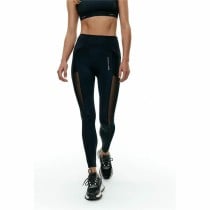 Sporthose Damen Black Limba Skyline Mesh Schwarz