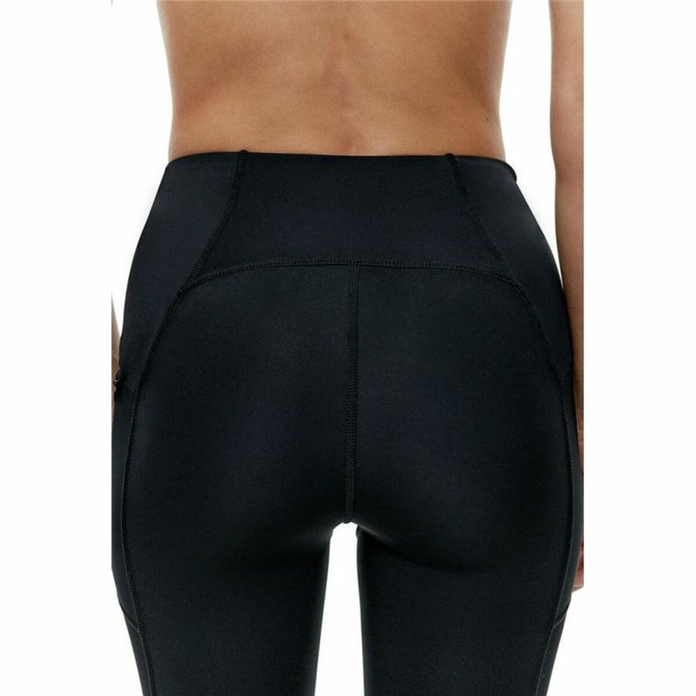 Sporthose Damen Black Limba Skyline Mesh Schwarz