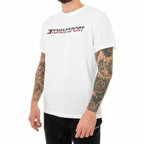 T-shirt à manches courtes homme Tommy Hilfiger Logo Chest Blanc