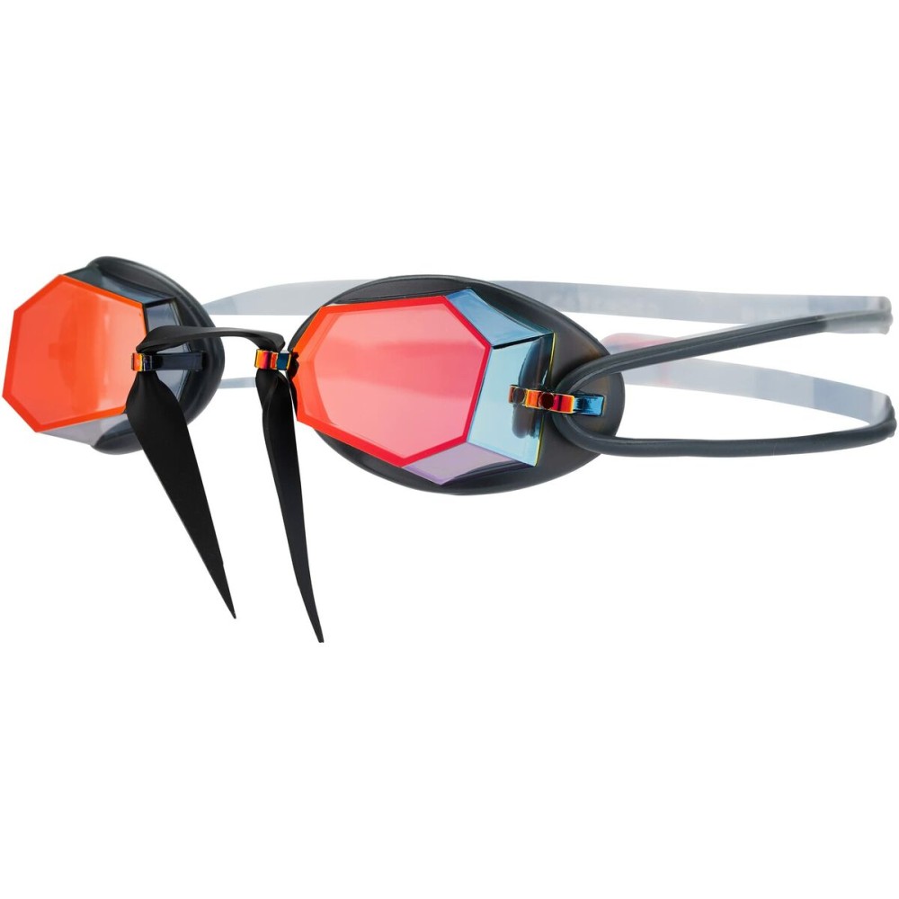 Schwimmbrille Zoggs Diamond Mirror Schwarz Rot Einheitsgröße