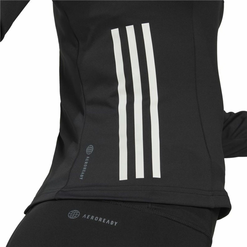 Tee-shirt Manches Longues Femme Adidas Noir