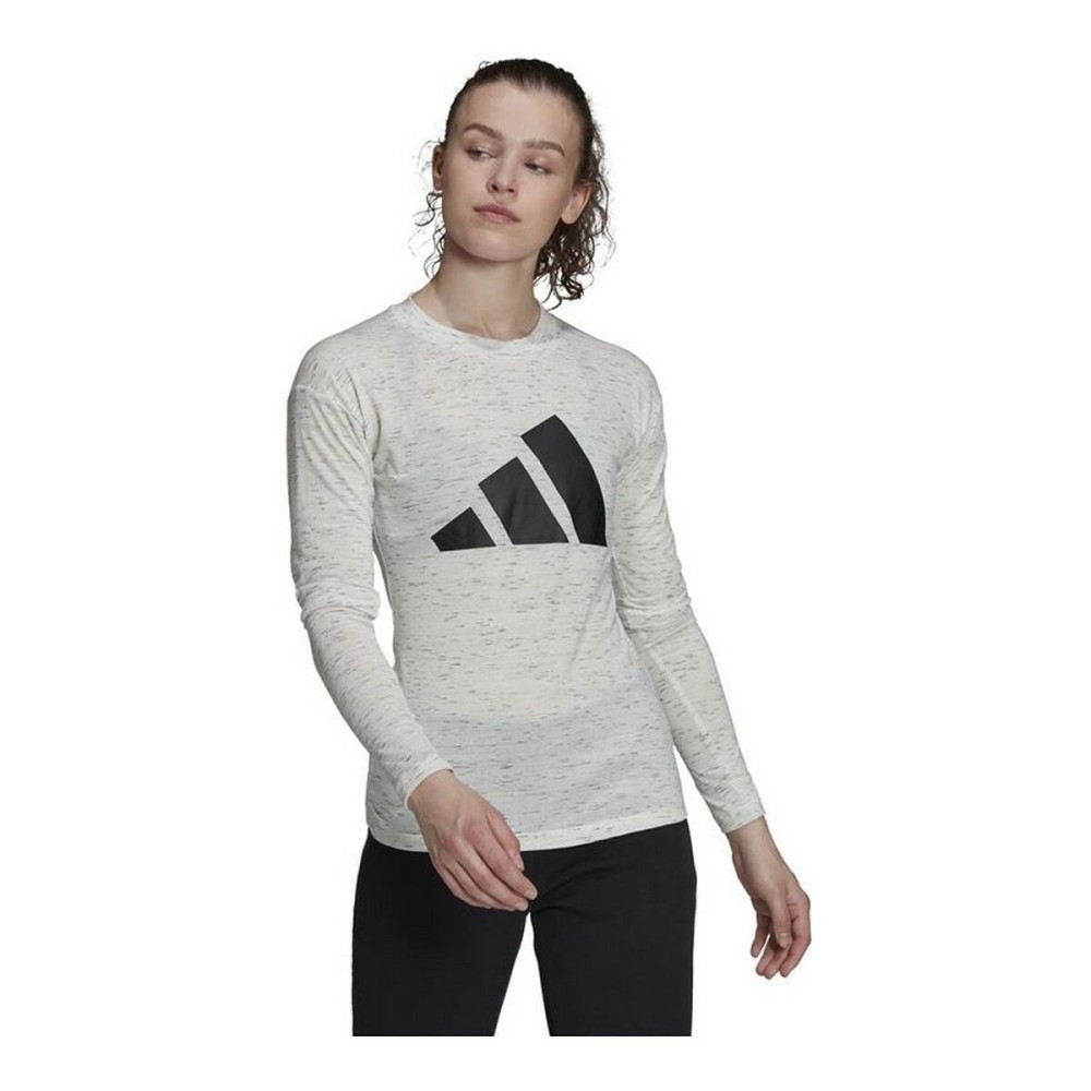 Women's long sleeve T-shirt Adidas Icons Winners 2.0 White