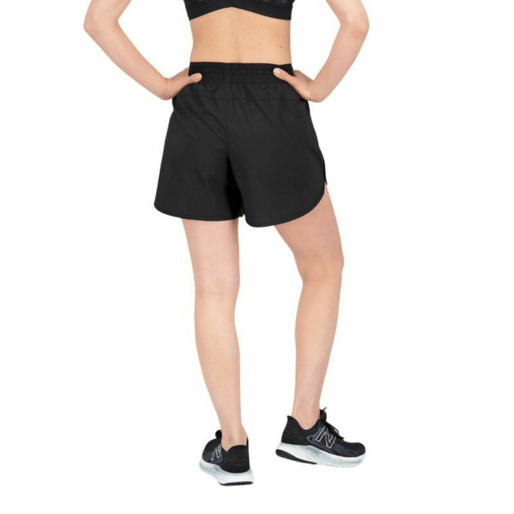 Damen-Sportshorts New Balance Accelerate 5 Schwarz