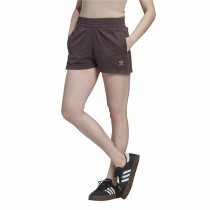 Damen-Sportshorts Adidas Originals 3 stripes Braun