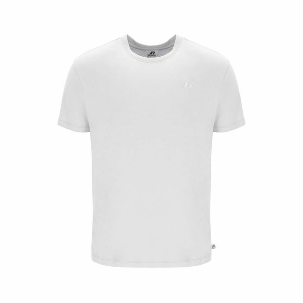 Men’s Short Sleeve T-Shirt Russell Athletic Amt A30011 White