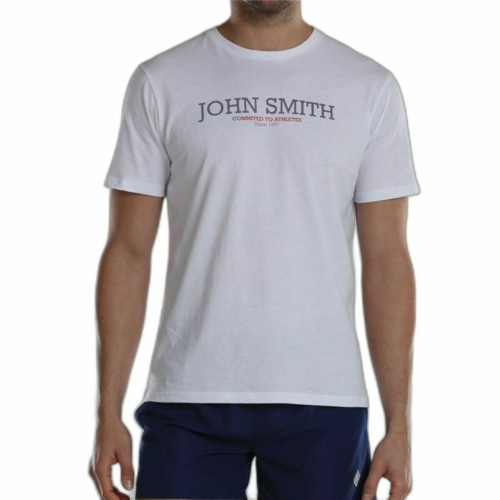 Herren Kurzarm-T-Shirt John Smith Efebo Weiß