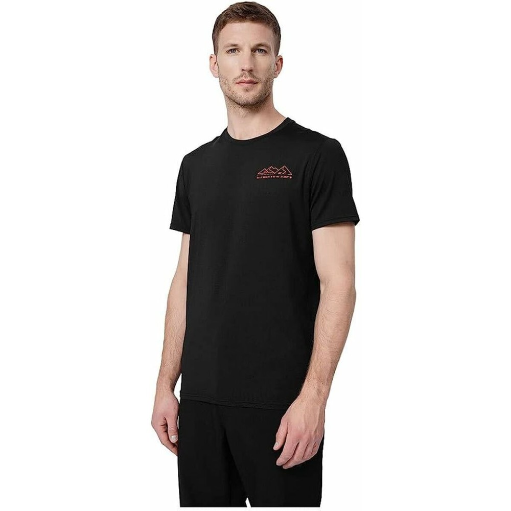 Herren Kurzarm-T-Shirt 4F Fnk M209 Schwarz