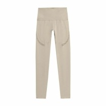 Sport leggings for Women 4F Functional SPDF012 Beige