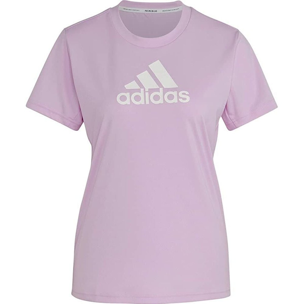 T-shirt à manches courtes femme Adidas Primeblue Prune