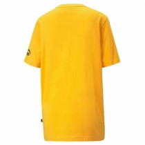 T-shirt à manches courtes homme Puma Essential Logo Repeat Graphic Jaune