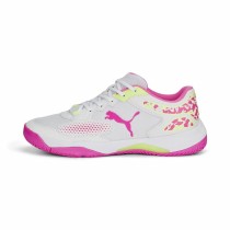 Chaussures de Padel pour Adultes Puma Solarcourt RCT Blanc Rose