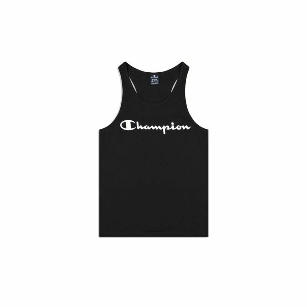 Ärmelloses Herren-T-Shirt Champion Tank Top Schwarz