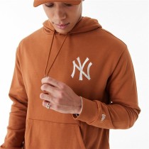 Damen Sweater mit Kapuze New Era League Essential New York Braun